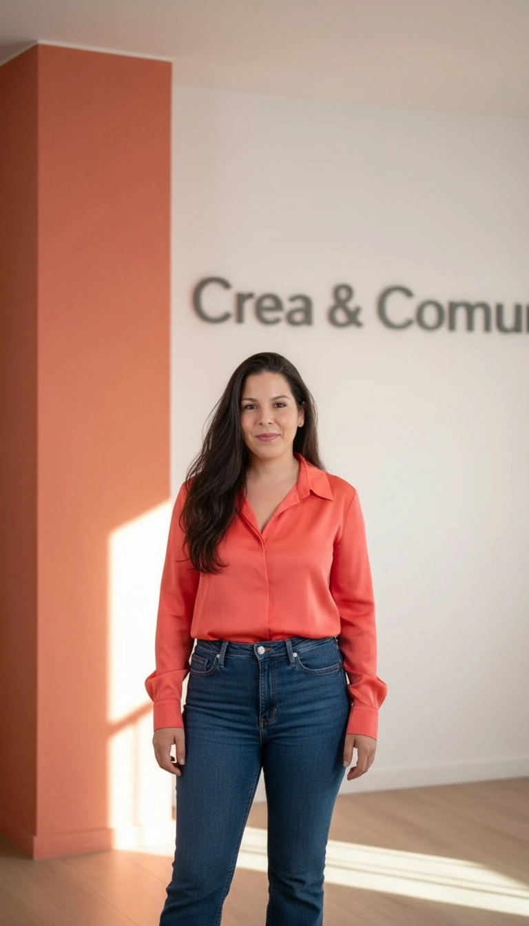 Alba de la Morena, fundadora de Crea & Comunica Digital