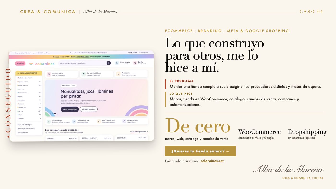 Lo que construimos para otros, nos lo hicimos a nosotros.